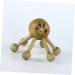 FOMIYES 5pcs Head Accessories Head Wooden Massage Tool Thai Massage Tool Trigger Point Massager Tools Portable Massager Practical Massager Head Massager Bamboo Scroll Wheel - Buy Online on GoSupps.com