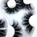 HBZGTLAD 2021 25mm 3D Faux Mink Cross False Eyelashes - 5 Pairs of Handmade Thick Eye Lashes for Stunning Makeup | International Shipping Available - Buy Online on GoSupps.com