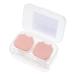 Homsfou boxes glasses case contact lens tank portable lens container lens storage automatic storage container for lentils Colored contact lenses drinking box travel chocolate 5.5x2.5x2cm