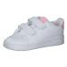 adidas Boy's Unisex Kids Advantage Cf I Sneaker Child 8 UK Child Ftwr White Ftwr White Acid Red