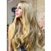 Fashion Ombre Blonde Synthetic Lace Front Wigs for Women | Dark Roots Body Wave Hair | Heat Resistant Fiber | Xiweiya Drag Queen Wig - Buy Online on GoSupps.com