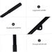 BESPORTBLE 2pcs Lever Handle Locking Doorway Pullup Bar Tension Rod Bar Strength Training Tool Exercise Bar Household Appliances Body Workout Bar Home Indoor Cable Accessories Iron To Rotate Black 50X3X3CM - Buy Online on GoSupps.com