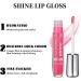 Clear Lip Gloss Set Moisturizing Lip Oil with Hyaluronic Acid Lipgloss Care Fruit Flavoured Lip Oil For Dry Lip Glitter Shine Lip Glaze Gift for Women Teenage Girls (06) - Buy Online on GoSupps.com