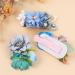 Hcliptie Large Flower Hair Clips for Babies & Girls | Crocodile Accessories in Pink & Blue | Perfect Gift Box for Toddlers & Teenagers - 6x7.6 cm - Buy Online on GoSupps.com