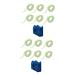 Didiseaon 2 Sets Grafting Eyelash Tape Extension Belt Non-woven Fabric Make up