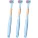 3-Piece V-Shaped Toothbrush Set for Children with Autism | Soft Hair Gentle Dental Care - Buy Online on GoSupps.com