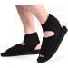 WCXTY Unisex Edema Shoes for Swollen Feet - Comfortable Breathable Diabetic Slippers Wide Width Lightweight - Machine Washable - 8.5 Black - Buy Online on GoSupps.com