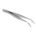 Teekers made of stainless steel with a fine tip for jewelry production in the laboratory compact and portable multifunctionally usable (curved lace) curved bent bent tip