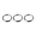 Split Rings Stainless Steel Fishing Tackle Lure Double Circle Split Ring Connector 50/100pcs 10# 50pcs