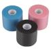JBM 3 Pieces Foam Athletic Tape | Pre Wrap Sports Tape for Ankle Wrists & Knees | 2.4 Inches x 22 Yards | Black Pink Blue - Buy Online on GoSupps.com