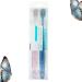 6 Pack Vegan Soft Bristle Toothbrushes for Adults - Manual Cleaning Tools | Malpinsula - Buy Online on GoSupps.com