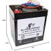 12V 5Ah Rechargeable SLA Battery with Wire Leads & PR9030EC Connector - Buy BG-1250-PR9030EC Now - Buy Online on GoSupps.com