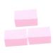 Mikinona 3 Nail Remover Cotton Nail Remover Clips Nail Remover Wipes Cleansing Wipes Eyelash Gel Nail Wraps Pad Clean Wipes Pink Manicure Makeup Remover Wipes Natural Cotton Fiber