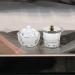 PATKAW Mini Dappen Dish for Nail Acrylic Powder Nail Dappen Dish Glass Nail Dish Cup Nail Liquid Holder Manicure Nail Cup with Metal Lid - Buy Online on GoSupps.com