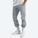 Men's Plus Size Cargo Pants with Pockets | Drawstring Trousers | Solid Color Gym & Outdoor Wear - Gray | Medium - Buy Online on GoSupps.com