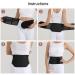 XXL Lumbar Support Belt - 21 Magnets Adjustable Waist Pain Relief for Men & Women - Ideal for Scoliosis & Intervertebral Disc Support - Buy Online on GoSupps.com
