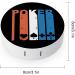 Retro Poker Round Case for Contact Lens Kit Storage Box with Mirror Portable Cute Lens Holder - Buy Online on GoSupps.com