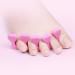 High Elasticity Nail Art Set for Women & Girls - 2 Soft Sponge Toe Separator Tools for Manicure & Pedicure - Buy Online on GoSupps.com
