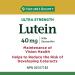 Nature's Bounty Ultra Strength Lutein 40mg with Zeaxanthin Eye Health Supplements Support Vision Health 75 Softgels - Buy Online on GoSupps.com
