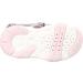 Geox Girl's B Sandal Agasim 4.5 UK - Silver Pink Stylish and Comfortable Sandals - Buy Online on GoSupps.com