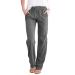 ESCBUKI Cotton Linen Pants for Women Casual Summer Solid Color Drawstring Elastic Waist Trousers Shift Comfy Fall Pants X-Large Gray Cotton Linen Pants for Women A1