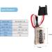 4PCS Replacement FDK CR14250SE 3V 1/2AA PLC Battery with 3 Prong Plug for 1747-BA Backup Power Supply - International Shipping Available - Buy Online on GoSupps.com