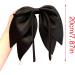 JSGHGDF Women knot Hair Clip Long Ribbon French Styling Barrettes Hair Tie Scrunchies Hair Hair ring - Buy Online on GoSupps.com