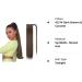 FESHFEN 24 Dark Brown & Caramel Wrap Around Ponytail Extension - 24 Inch, Pack of 1 - Buy Online on GoSupps.com