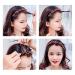 SHUNMEIL 6PCS Double Bangs Hairstyle Hairpin Set - Woven Large Hair Accessories - Headband Hair Bands in Black, Brown, and Pink - Buy Online on GoSupps.com