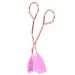 Magnetic False Eyelash Applicator Tool - Professional Stainless Steel Tweezers for Easy Application and Removal (Rose Gold/Purple) - Buy Online on GoSupps.com