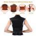 Self-Heating Magnetic Therapy Vest | X-Large Back Support & Pain Relief Belt for Men & Women - Posture Corrector & Neck Massager in Black - Buy Online on GoSupps.com