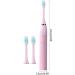 Ultrasound Electric Toothbrush - 180-Day Brush Heads 5 Modes 2-Minute Timer - Rose Color for Adults | International Shipping - Buy Online on GoSupps.com