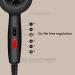 ADITAM Hair Dryer 2000W Hair Blow Dryer Lightweight Ionic Blower Low Noise 2 Speed 3 Heat Settings (Black) Double The Comfort - Buy Online on GoSupps.com