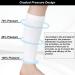 Novetec Calf Compression Sleeves (20-30mmHg) - Running, Cycling, Shin Splint Support | Relieve Leg Pain & Travel Comfort | Medium White | One Pair - Buy Online on GoSupps.com