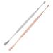 Earwax Removal Tools Set - Portable Double-Ended Steel Ear Picks with Catcher, Spiral Spoon, and Cleaning Bag - 3 Sets for Adults - Assorted Colors - 12.5X0.8CMx3pcs - Buy Online on GoSupps.com