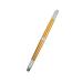 DRESSOOS Supply Pencil Manual Make Makeup Eyebrow Professional Aluminium Alloy Microblading Pen Embroidered 14.2x0.9cm Golden