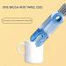 Lmyzcbzl 3 in 1 Multifunctional Cleaning Brush Cup Lid Cleaning Brush Multifunctional Cleaning Brush Tiny Bottle Cup Lid Detail Brush Crevice Cleaning Brush Blue - Buy Online on GoSupps.com