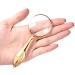 Magnifiers Magnifying Glass 10X Metal Handheld Magnifier Optical Lens Reading Loupe for Reading Observation Map - Buy Online on GoSupps.com