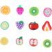 FOMIYES 4800 Pcs 12 Fruit Sliced nail Art Accessories Nails Flower Decor Manicure Art Diy Slices Nail Manicure Fruits Slices Diy Manicure Decals Nail Fruit Resin Charm Flowers - Buy Online on GoSupps.com
