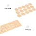 KOMBIUDA 3 Pieces Protection Pad Corn Relaxation Pads Self-Adhesive Feet Corn Patches Foot Care Stickers Patches Toe Corn Patches High Heel Stickers Feet Pads Feet Corn Pads - Buy Online on GoSupps.com