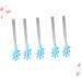 Alipis 15 Pcs Bread Clips Tea Bag Barbecue BBQ Tongs Kitchen Tools Stainless Steel Kitchenware Ice Cubes 13.1X2.5CMx3pcs Sky Bluex3pcs - Buy Online on GoSupps.com