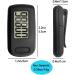 Pulivia 3D Pedometer - Accurate Step Counter for Walking Clip & Lanyard Ideal for Kids Men & Women | International Shipping - Buy Online on GoSupps.com
