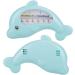 Cute Dolphin Baby Water Thermometer | Non-Toxic Bath & Indoor Temperature Monitor | Blue Dolphin Shape for Safe Bathing - Buy Online on GoSupps.com