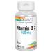 SOLARAY Vitamin B-2 Riboflavin 100 mg with Aloe Vera | Healthy Energy Metabolism, Skin, Hair & Nails | 100 CT