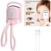 siduytin Electric Eyelash Curler for Ultimate Makeup Tool for Beautiful Eyes Eyelash Electronic Curler Eyelash Clip Makeup Tools pink - Buy Online on GoSupps.com