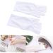 HAPINARY Gel Manicure Gloves 1 Pair Chinese Wooden Pillow Manicure Gloves Anti Uv Glove Silicone Ear Display Uv Shield Glove Half-Finger Gloves Cotton Glove Nail White Short Manicure Glove - Buy Online on GoSupps.com