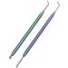 2 Pack Stainless Steel Eyelash Separator Tools - Double-Headed Lash Separation Rod with Comb for Perfect Eyelashes - Buy Online on GoSupps.com