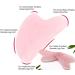 Shop 100% Natural Rose Quartz Gua Sha Massage Tool - Heart Shape Facial Spa & Acupuncture Therapy - Pink Crystal for Face Back & Foot Treatment - Buy Online on GoSupps.com