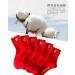 Chinese New Year Red Embroidered Socks 4 Pairs for Men and Women | Autumn Winter Warm Sports Socks | Spring Festival Festive Gift | Size 34-44 - Buy Online on GoSupps.com