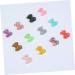 Abaodam 100pcs Nails D Accessories Manicure Small Jewelry Candy Decor Resin Design Bears Little Cartoon - Buy Online on GoSupps.com